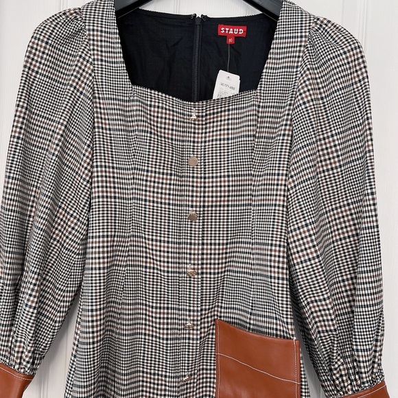 Staid Mini Glen Plaid dress - Picture 2 of 12